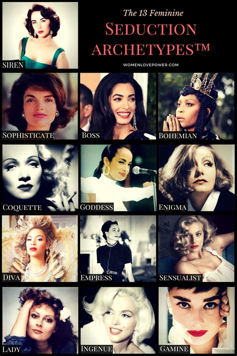 seduction archetype quiz|what female archetype am i.